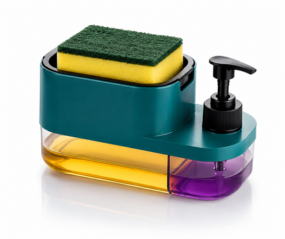 3-in-1 Soap Dispenser & Sponge Holder