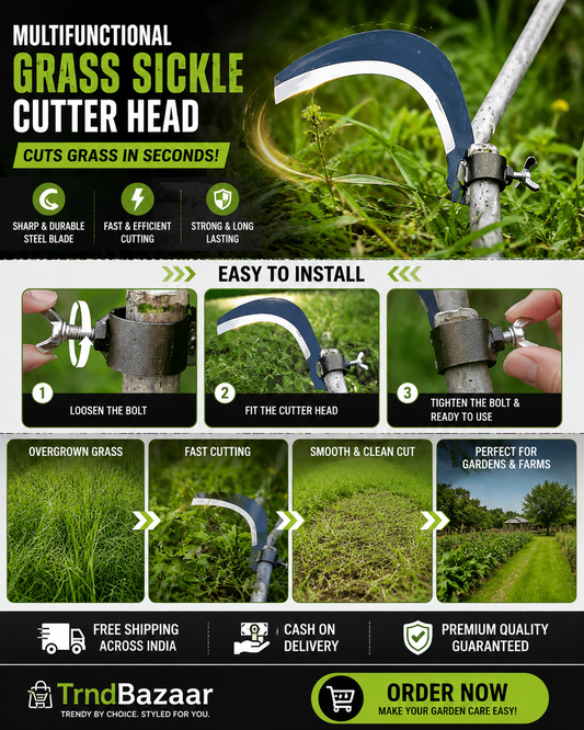 Portable Grass Sickle Cutter Head