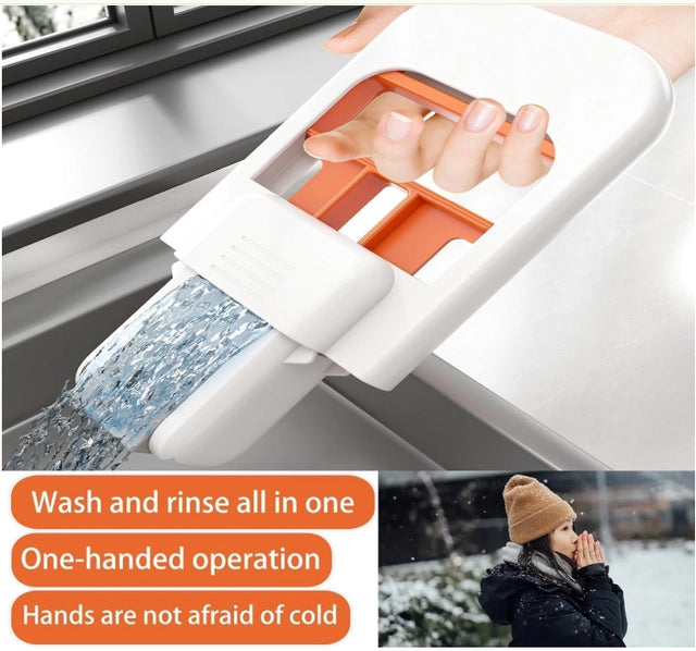 Mini Foldable Sponge Mop for Kitchen | Self-Squeeze Cleaning Mop | COD Available