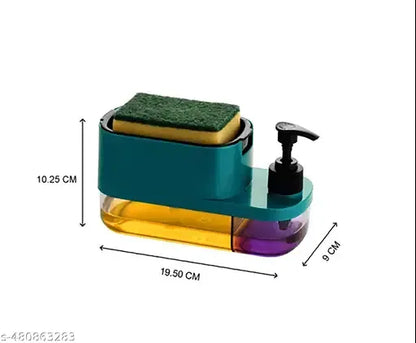 3-in-1 Soap Dispenser & Sponge Holder